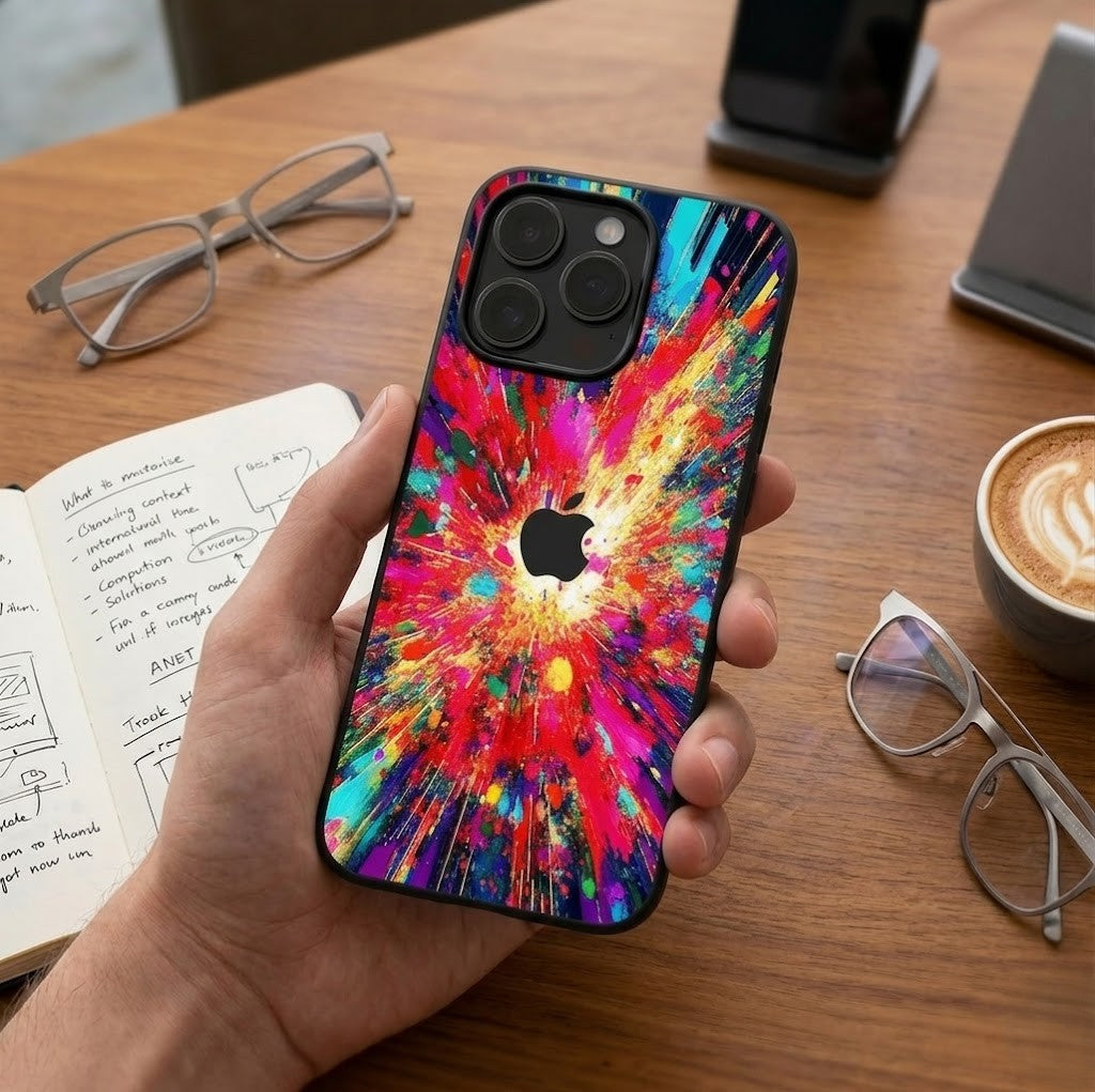 iPhone 14 Let's Bolt: Explosion of Color Case