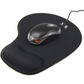 Mouse Mat BLACK ANTI-SLIP COMFORT MOUSE