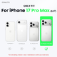 ORNARTO Compatible with iPhone 17 Pro Max Case 6.9