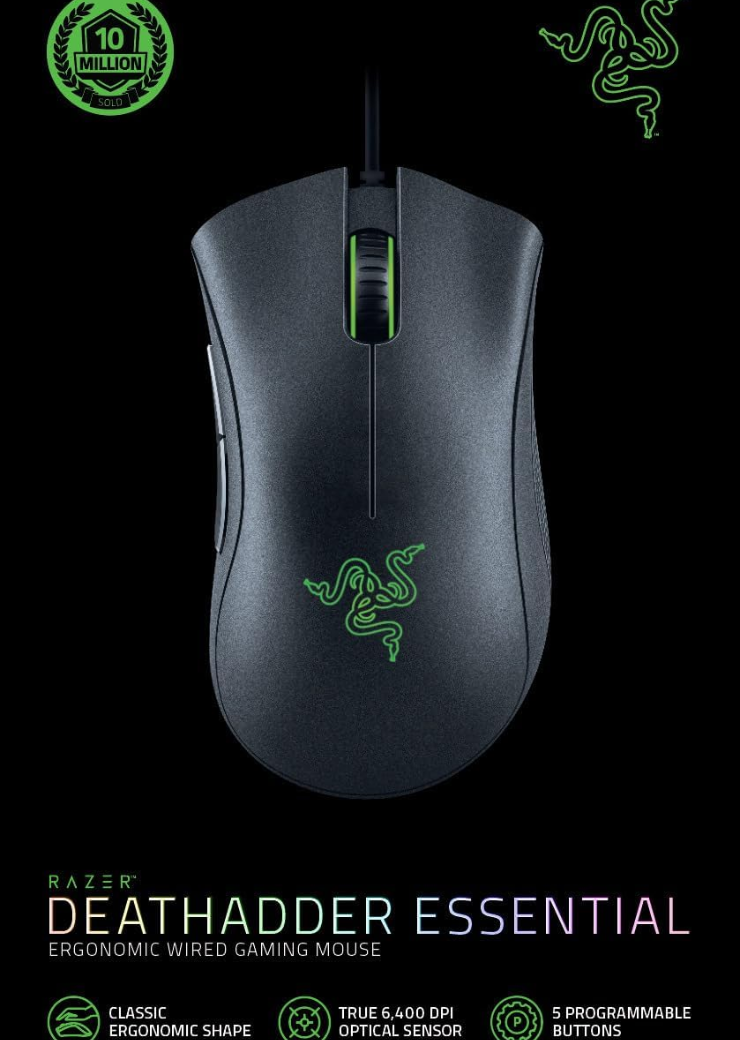 DeathAdder Essential (2021) - Wired Gaming Mouse