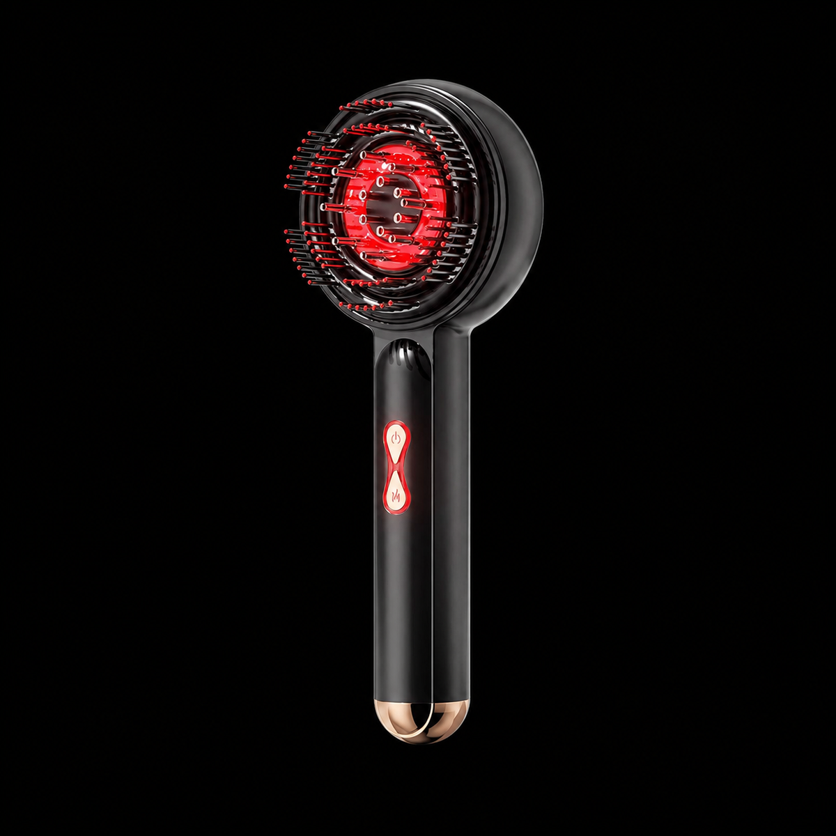 Red Light Scalp Massager Comb – Microcurrent Electric Hair Growth & Oil Applicator Brush