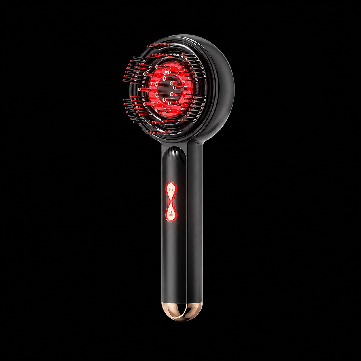 Red Light Scalp Massager Comb – Microcurrent Electric Hair Growth & Oil Applicator Brush
