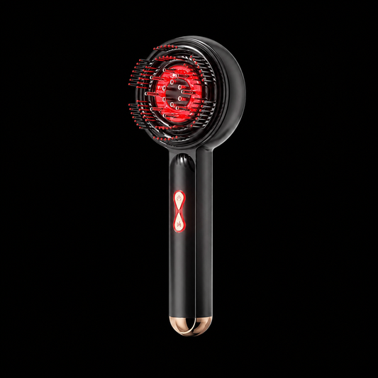 Red Light Scalp Massager Comb – Microcurrent Electric Hair Growth & Oil Applicator Brush