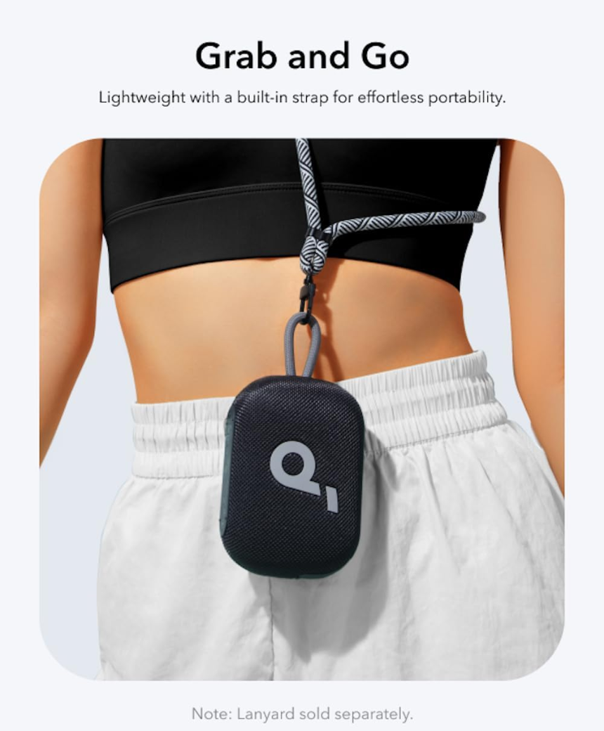 Select 4 Go Ultra Portable Bluetooth Speaker by Anker