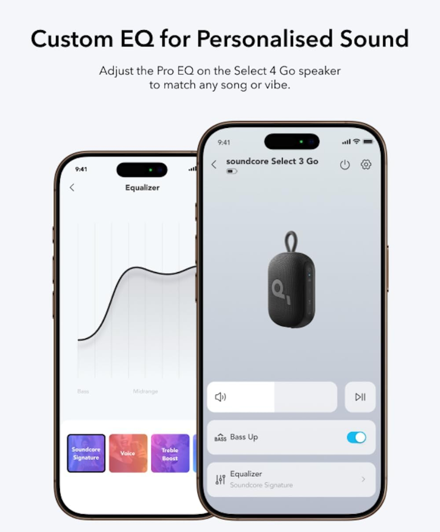 Select 4 Go Ultra Portable Bluetooth Speaker by Anker