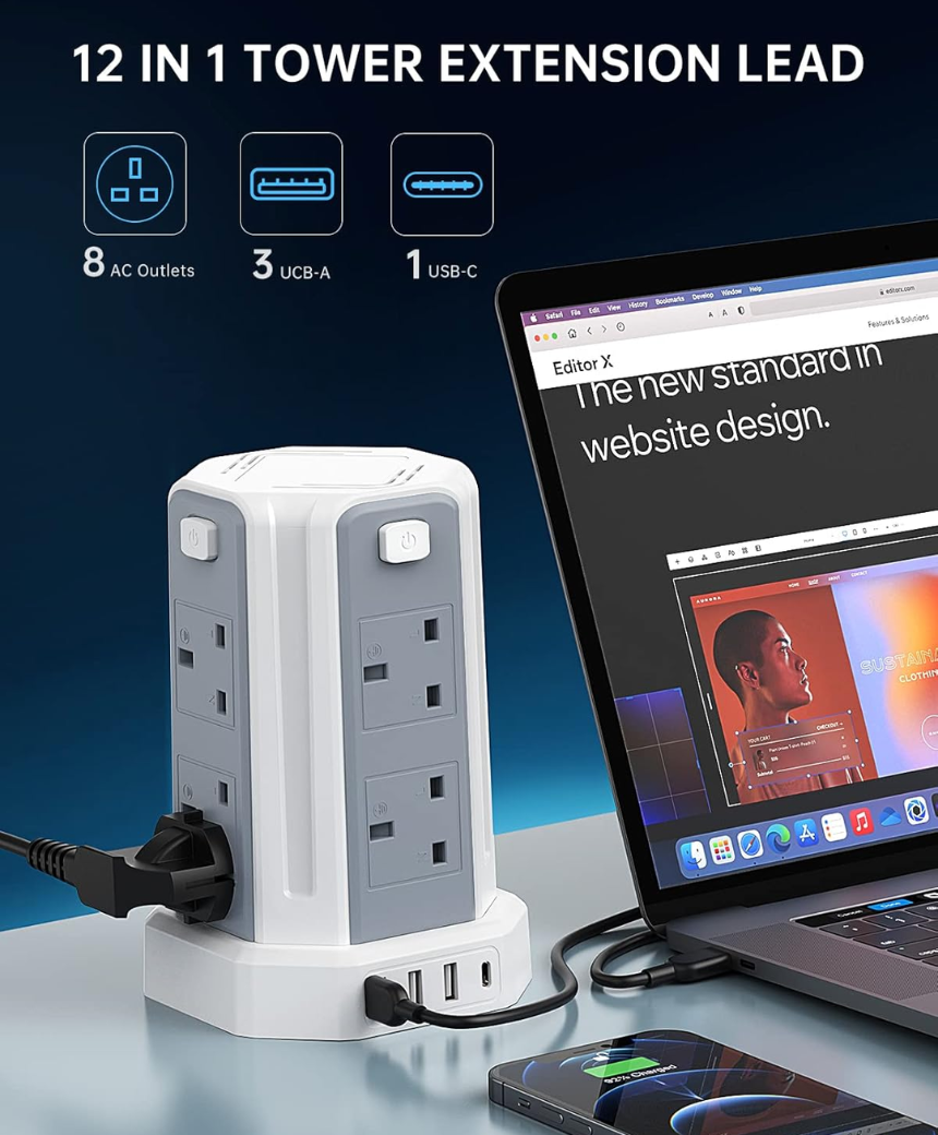 Tower Extension Lead