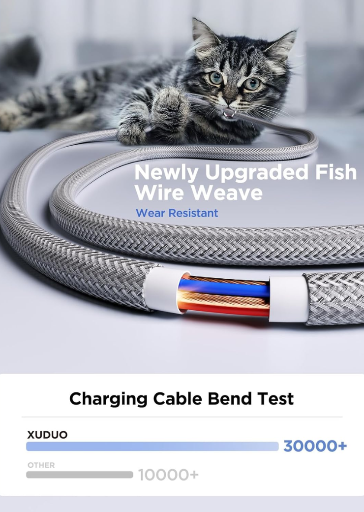 USB C to Lightning Cable 3M