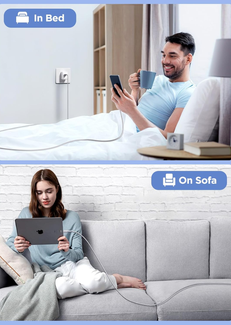 USB C to Lightning Cable 3M