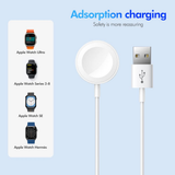 Watch Charger Magnetic Wireless Charging Cable Dock Fast Charging Adapter for Smartwatch with USB Power Connection